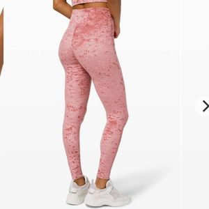Lululemon Wunder Lounge High-Rise Tight 28" *Crushed Velvet